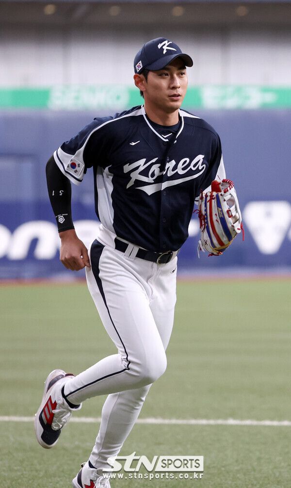 대한민국 국가대표 외야수 이정후. 사진┃뉴시스