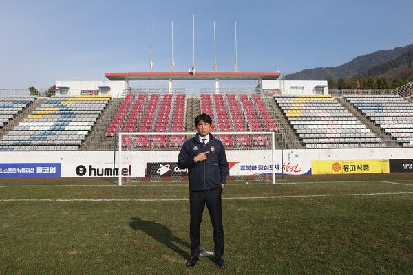 경남FC 박동혁 신임 감독. 사진┃경남FC