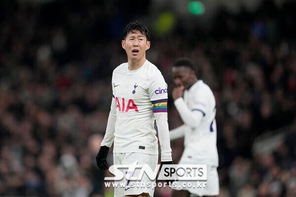 토트넘 홋스퍼 윙포워드 손흥민. 사진┃뉴시스/AP