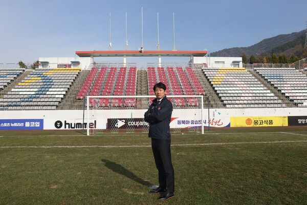 경남FC 박동혁 신임 감독. 사진┃경남FC