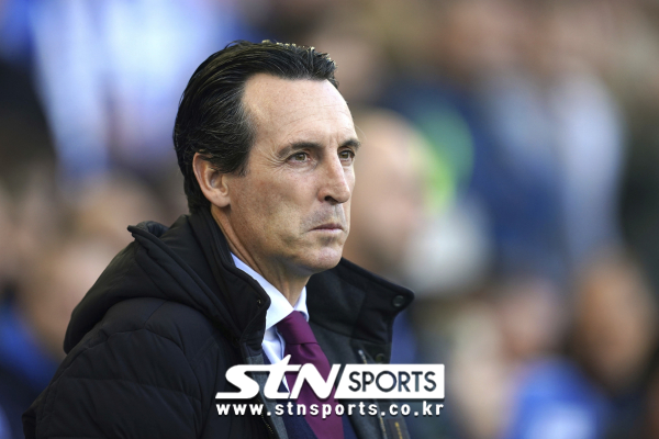 아스톤 빌라 우나이 에메리 감독. 사진｜뉴시스/AP