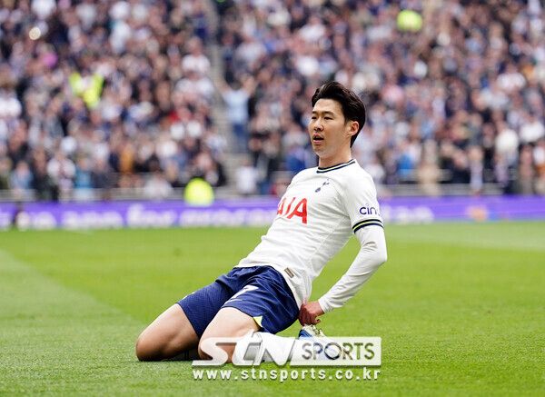 토트넘 핫스퍼 윙포워드 손흥민. 사진┃뉴시스/AP