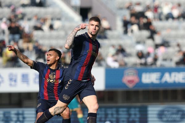 수원FC 공격수 라스. 사진┃한국프로축구연맹