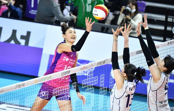 흥국생명 아웃사이드 히터 김연경. 사진┃KOVO