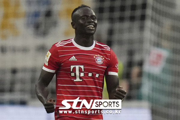 FC 바이에른 뮌헨 공격수 사디오 마네. 사진｜뉴시스/AP