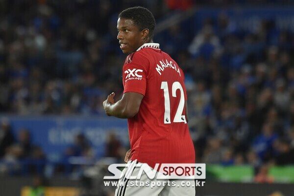 맨체스터 유나이티드 레프트백 타이럴 말라시아. 사진┃뉴시스/AP