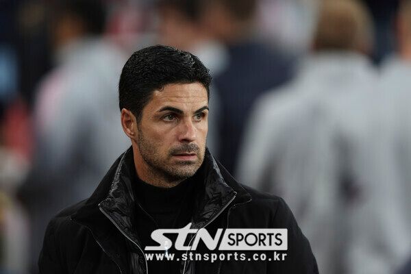 아스널 FC 감독 미켈 아르테타. 사진┃뉴시스/AP