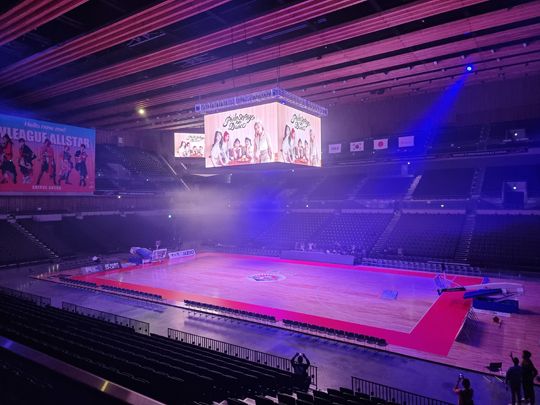 일본 도쿄 아리아케 아레나 경기장. 사진┃WKBL