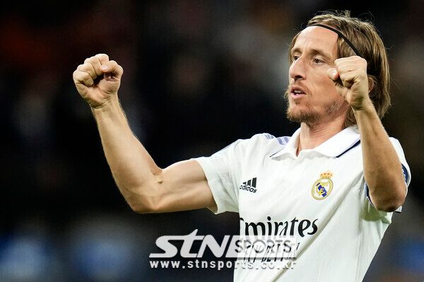 레알 마드리드 미드필더 루카 모드리치. 사진┃뉴시스/AP