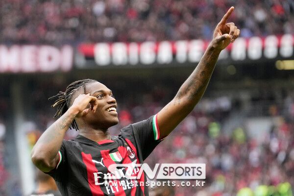 AC 밀란 윙포워드 하파엘 레앙. 사진┃뉴시스/AP