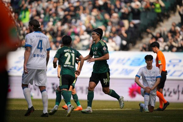 전북현대 조규성. 사진┃전북현대