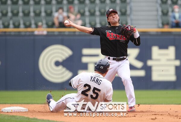올 시즌 KT 위즈로 새 둥지를 튼 김상수. 사진┃뉴시스