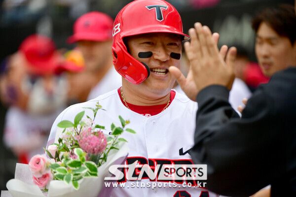 KIA 타이거즈 좌익수 최형우. 사진┃뉴시스