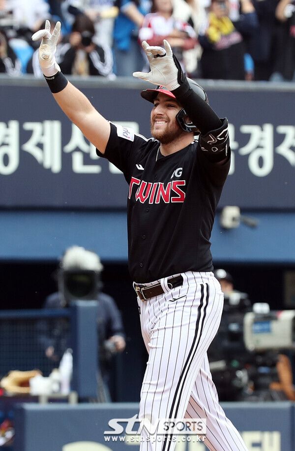 LG 트윈스 외국인 타자 오스틴 딘. 사진┃뉴시스