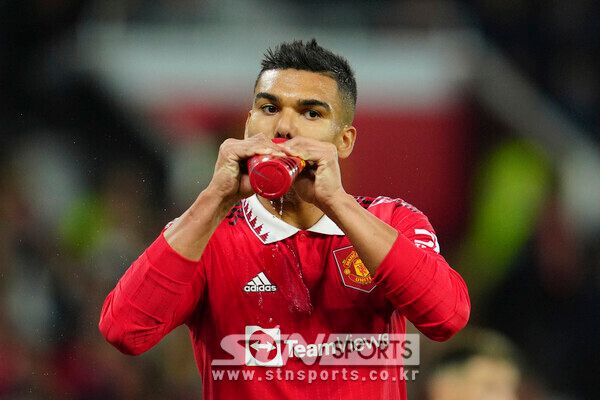 맨체스터 유나이티드 수비형 미드필더 카를루스 카세미루. 사진┃뉴시스/AP