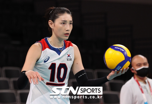우리 대표팀은 김연경의 유무 속 크게 경기력이 바뀐다 사진｜뉴시스
