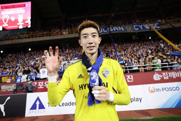 K리그1 울산현대 골키퍼 조현우. 사진┃울산현대