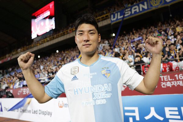 K리그1 울산현대 공격수 주민규. 사진┃울산현대