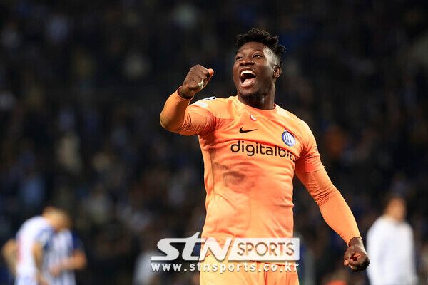 인터 밀란 골키퍼 안드레 오나나. 사진┃뉴시스/AP