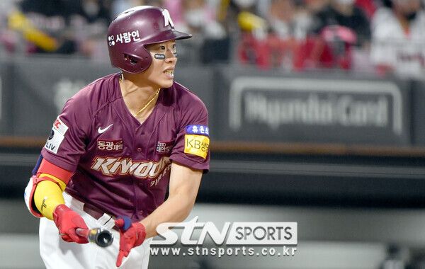 키움 히어로즈 내야수 송성문. 사진┃뉴시스