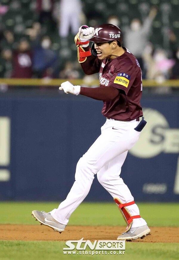 키움 히어로즈 내야수 송성문. 사진┃뉴시스