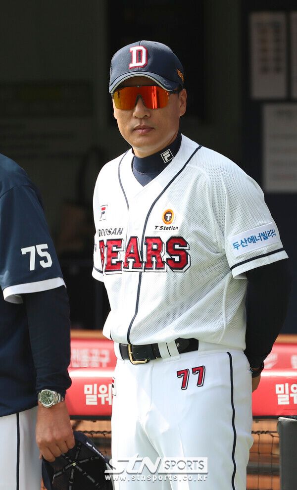 두산 이승엽 감독. 사진┃뉴시스