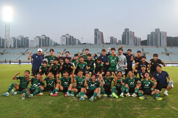 전북 유스 17세 이하 영생고. 사진┃전북 현대
