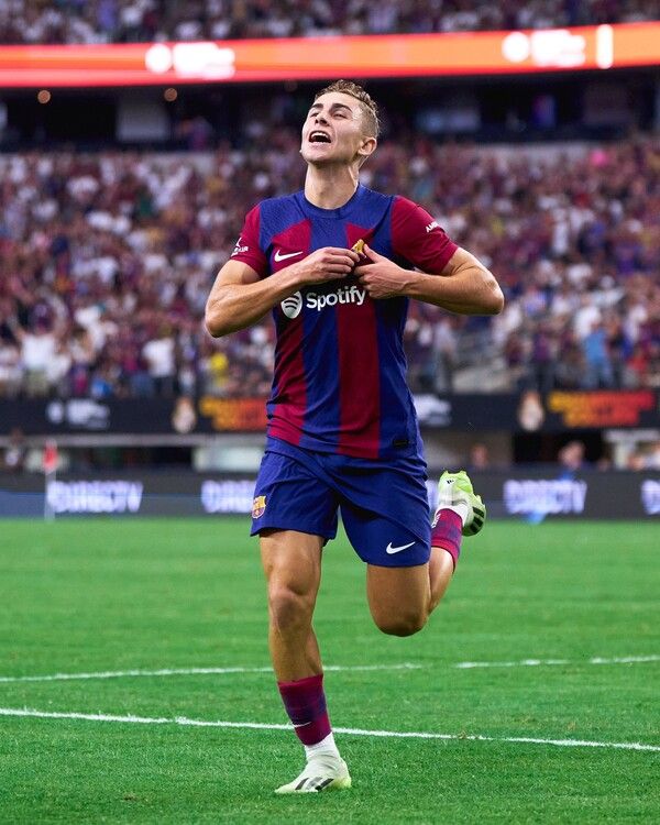 FC 바르셀로나 미드필더 페르민 로페스. 사진┃FC 바르셀로나
