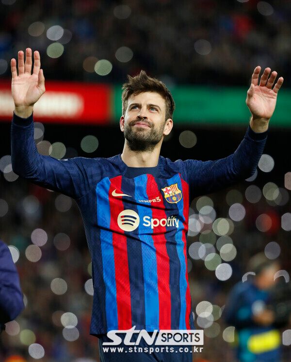 전 FC 바르셀로나 센터백 제라르 피케. 사진┃뉴시스/AP