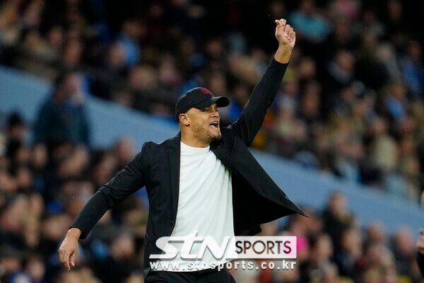 번리 FC 감독 뱅상 콤파니. 사진┃뉴시스/AP