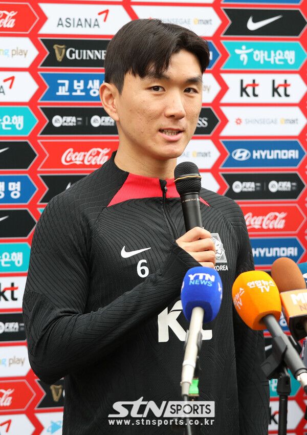 대한민국 국가대표 미드필더 황인범. 사진┃뉴시스