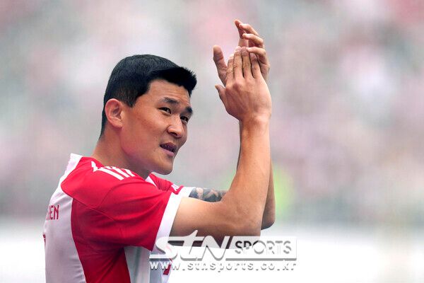 이번 여름 FC 바이에른 뮌헨에 합류한 김민재. 사진┃뉴시스/AP