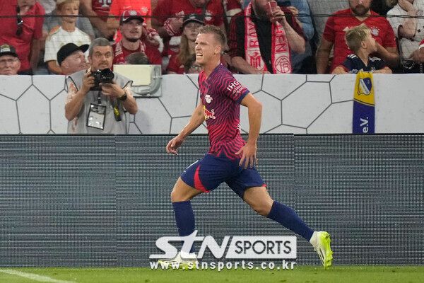 RB 라이프치히 공격형 미드필더 다니 올모. 사진┃뉴시스/AP