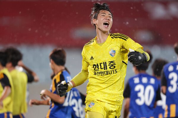 울산 U15 최주호 골키퍼. 사진┃한국프로축구연맹