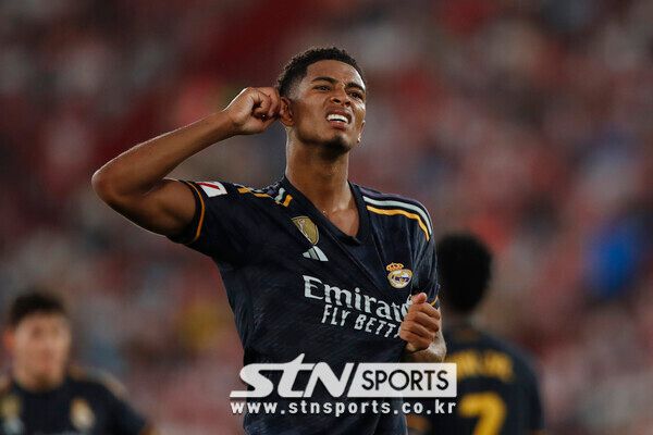 레알 마드리드 미드필더 주드 벨링엄. 사진┃뉴시스/AP