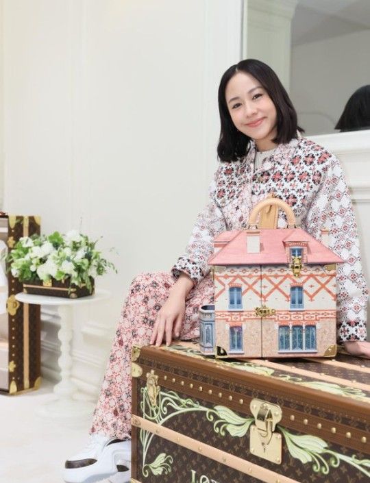 중화권 인기 여배우 임가흔(45·林嘉欣). 사진┃임가흔 SNS