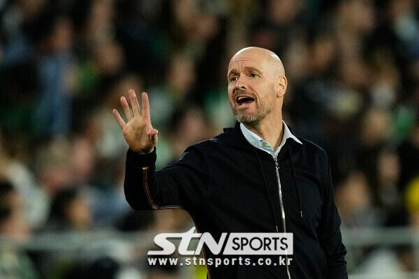 맨체스터 유나이티드 에릭 텐 하흐 감독. 사진┃뉴시스/AP