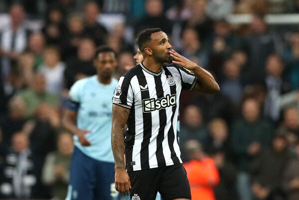 뉴캐슬 유나이티드 공격수 칼럼 윌슨.