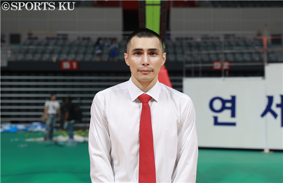 고려대학교 농구부 주희정 감독. 사진┃SPORTS KU 강유성&nbsp;기자