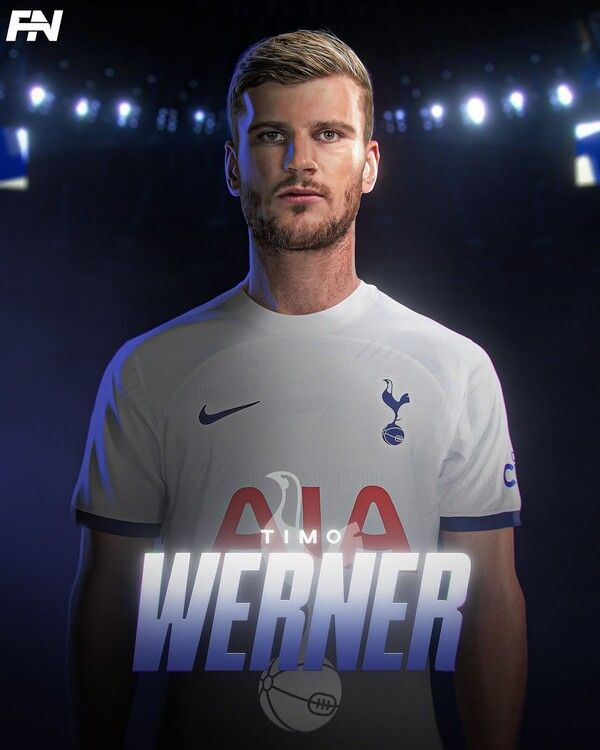 토트넘의 예상 베스트 11은 손흥민, 베르너, 데얀 쿨루셉스키, 제임스 매디슨, 로드리고 벤탄쿠르, 파페 사르, 데스티니 우도지, 미키 반 더 벤, 크리스티안 로메로, 페드로 포로, 굴리엘모 비카리오가 구성했다. 베르너는 손흥민이 아시안컵으로 빠진 상황에서 대체자로 거론되고 있지만, 공존도 가능하다는 분석이다. 사진┃football newz