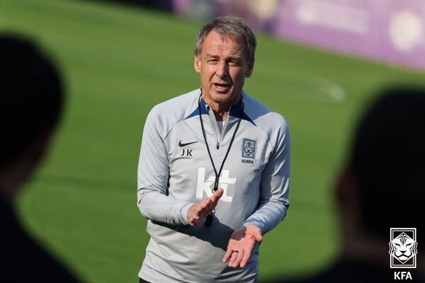 위르겐 클린스만 감독. 사진┃KFA