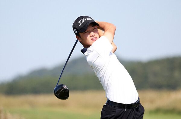 지난해 KPGA 투어 'QT' 1위를 차지한 송민혁(20)이 2024시즌 KPGA 코리안 투어에 데뷔해 신인상(명출상) 도전한다. 사진┃KPGA