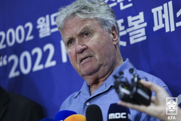 거스 히딩크 전 한국 축구대표팀 감독. 사진┃KFA