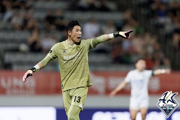 K리그1 강원FC로 이적한 골키퍼 박청효. 사진┃한국프로축구연맹