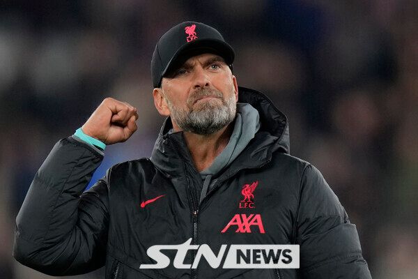 위르겐 클롭 감독은 이번 시즌을 끝으로 리버풀의 지휘봉을 내려놓겠다고 선언했다. 사진┃뉴시스/AP