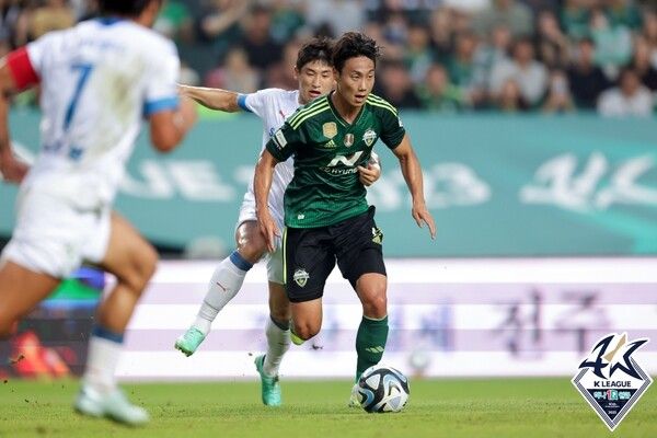 백승호가 전북 현대를 떠나 버밍엄 시티로 이적했다. 사진┃한국프로축구연맹