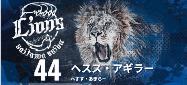 사진┃세이부 라이온즈 홈페이지 캡쳐