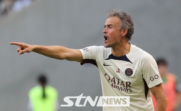 파리 생제르맹 FC 루이스 엔리케 감독. 사진┃뉴시스/AP