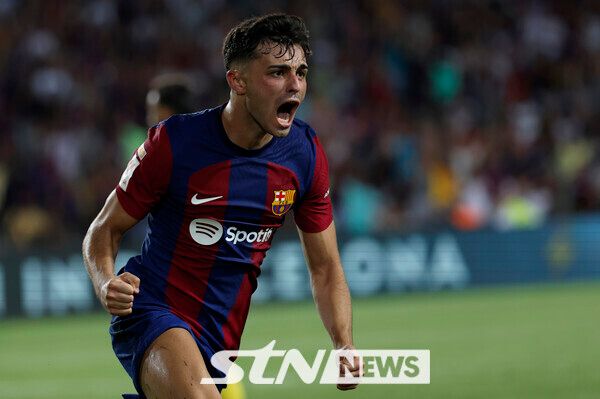 FC 바르셀로나 미드필더 페드리 곤살레스. 사진┃뉴시스/AP
