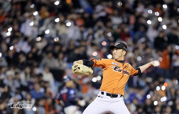 프로야구 한화이글스 투수 정우람. 사진┃한화이글스